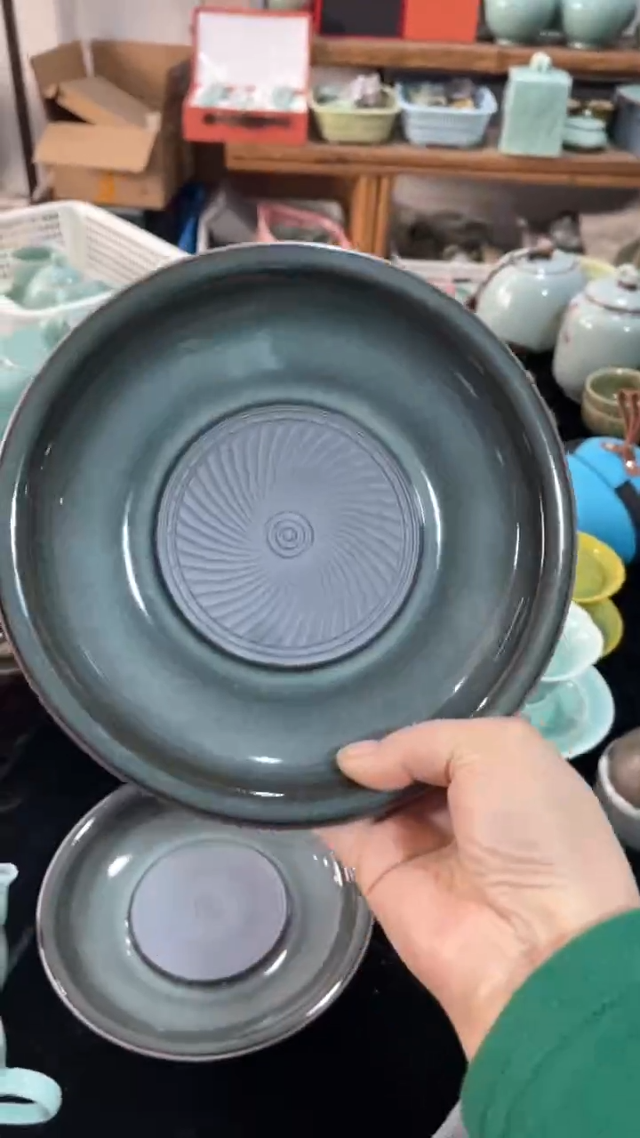 【闪购商品】特价 微瑕 慧仙青瓷