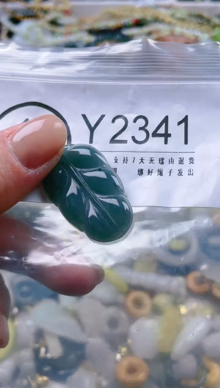【闪购商品】翡翠颈饰未镶嵌/Y/翡翠A货一图一物