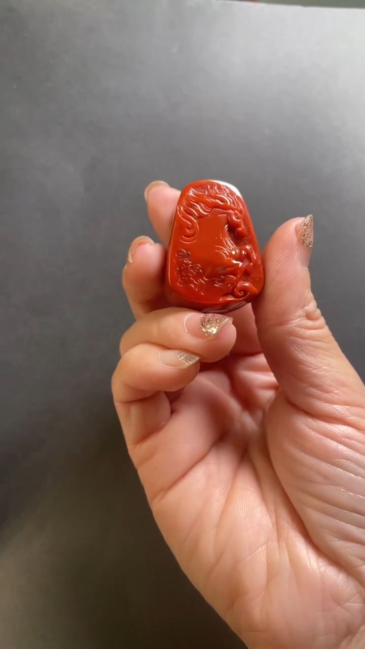 【闪购商品】南红玛瑙配饰未镶嵌99--35*24*13