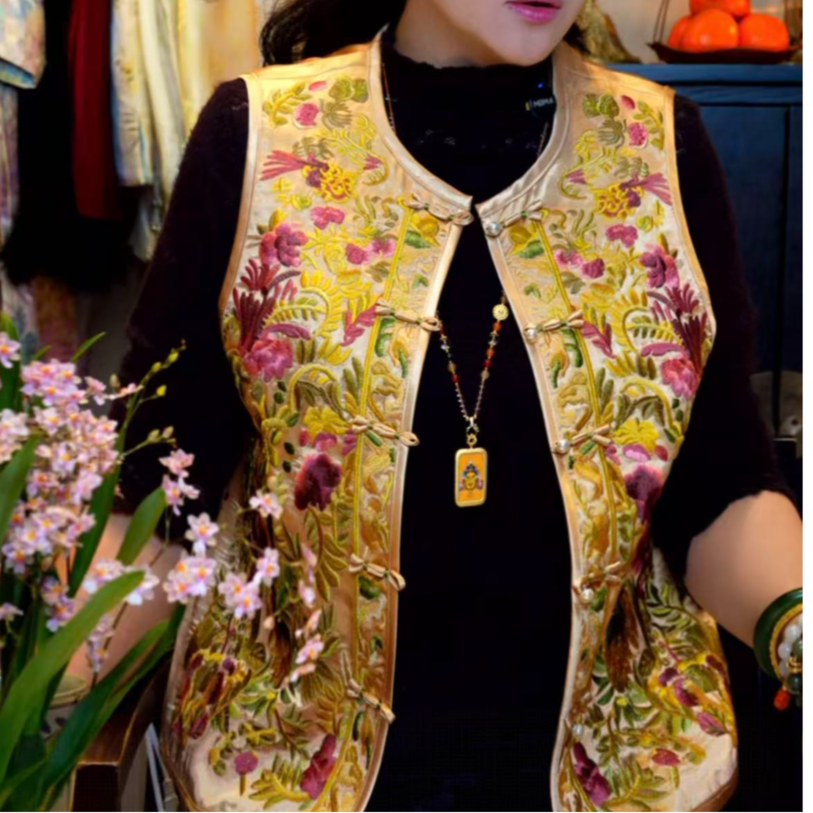 【即遇——满绣】新中式国风绣花马甲