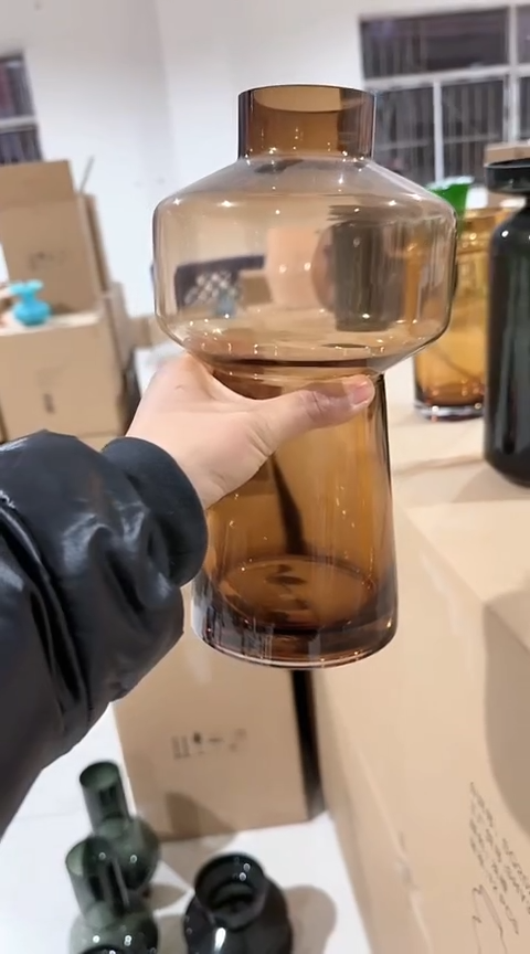 【闪购商品】玻璃琥珀小瓶子