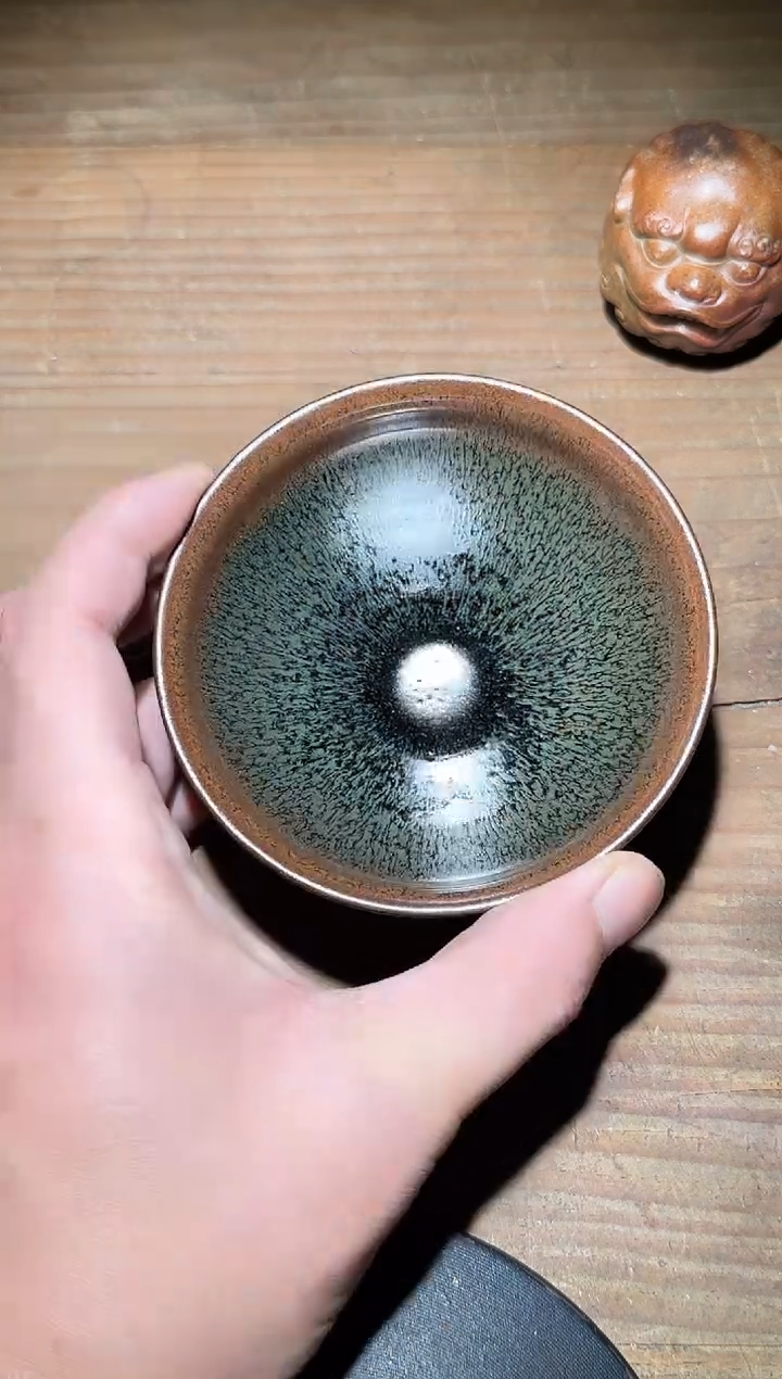 茶盏行云建盏收藏作品