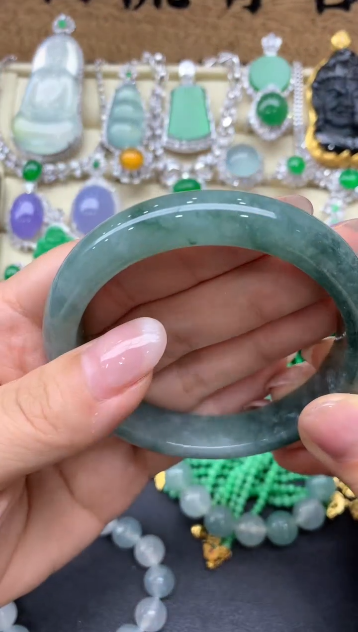 【闪购商品】翡翠手镯未镶嵌122-中国好珍宝