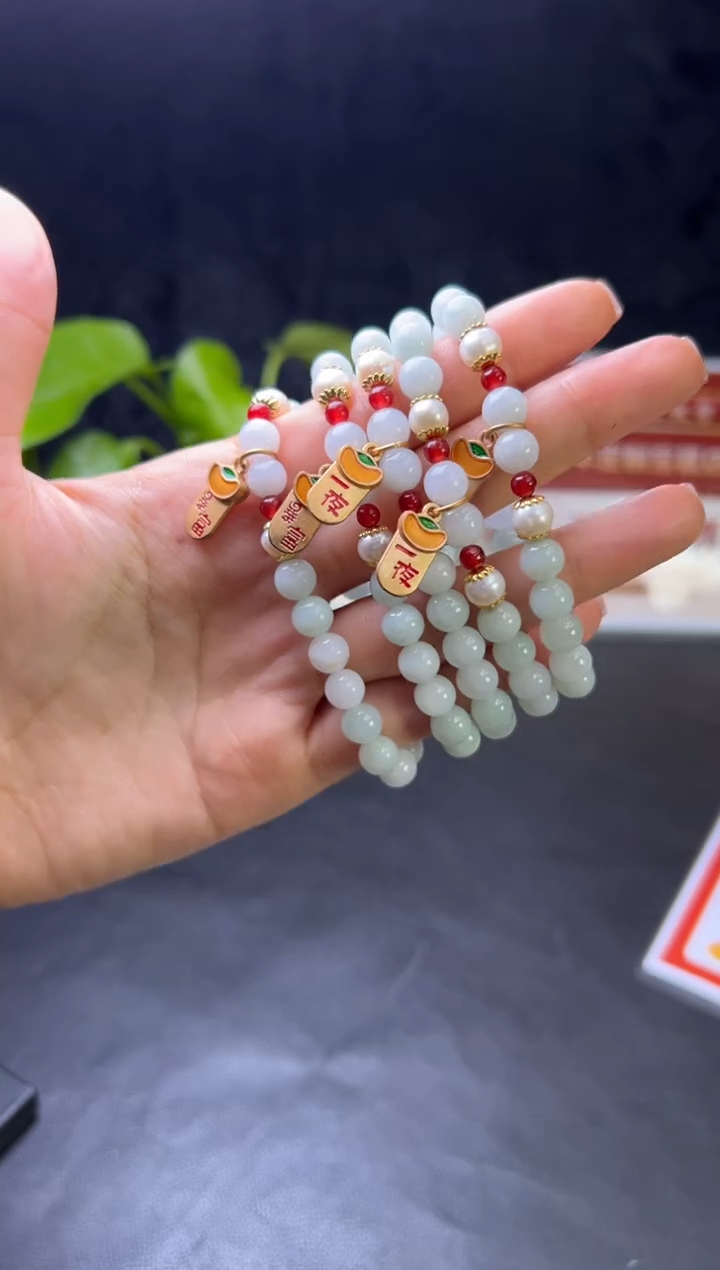 【闪购商品】翡翠颈饰未镶嵌008-22555多样性发一件