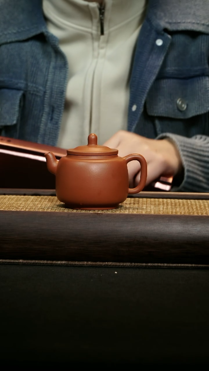 【闪购商品】紫砂茶壶墨林壶朱泥