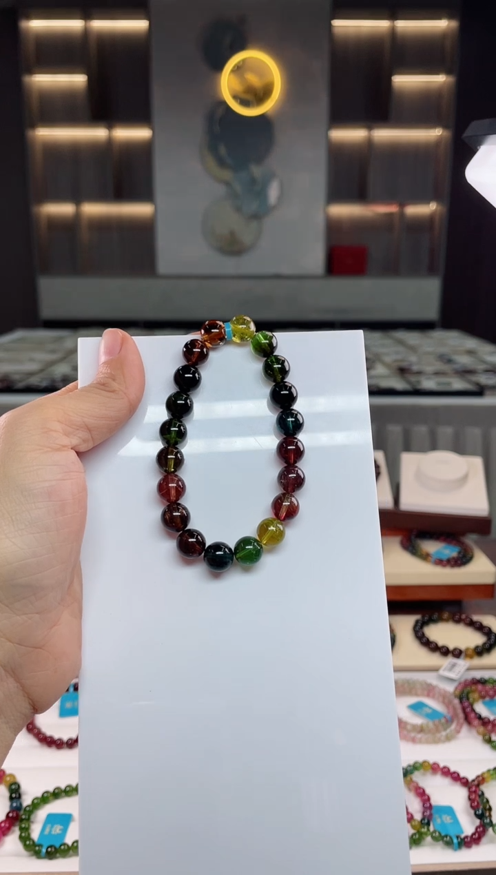 【闪购商品】碧玺单圈手串未镶嵌（多样性发一条）Q