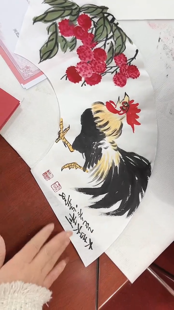 国画李火庆/国画/花鸟