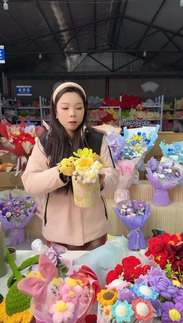 非遗手工花束，孤品清仓！！