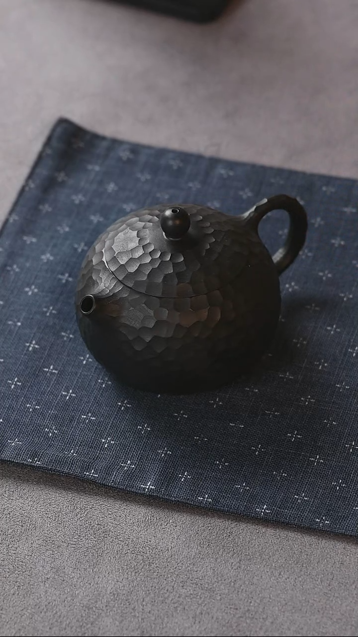 紫砂茶壶焐灰西施