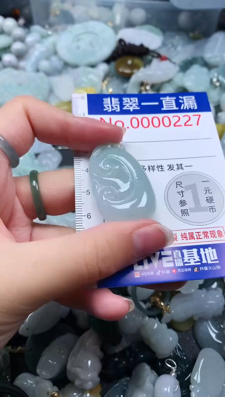 【闪购商品】翡翠吊坠(不含链)未镶嵌227