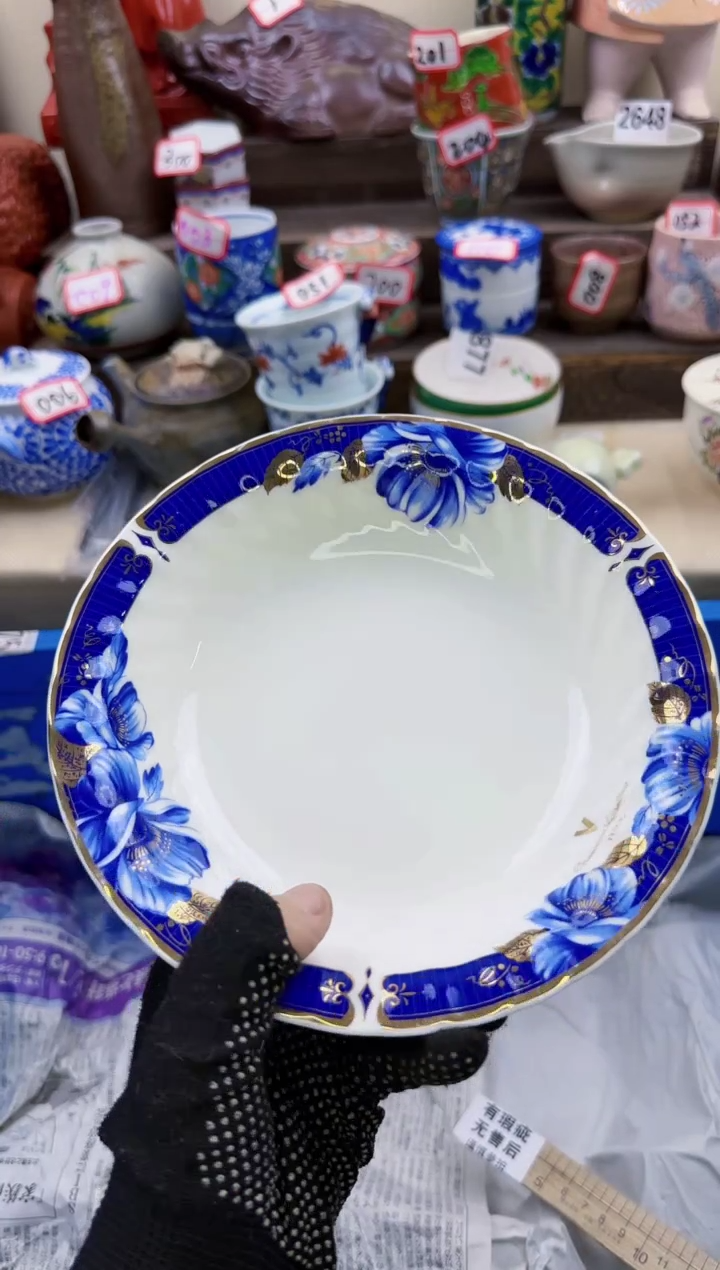 【闪购商品】瓷片华伦天奴19*5淘艺瓷器满18发货