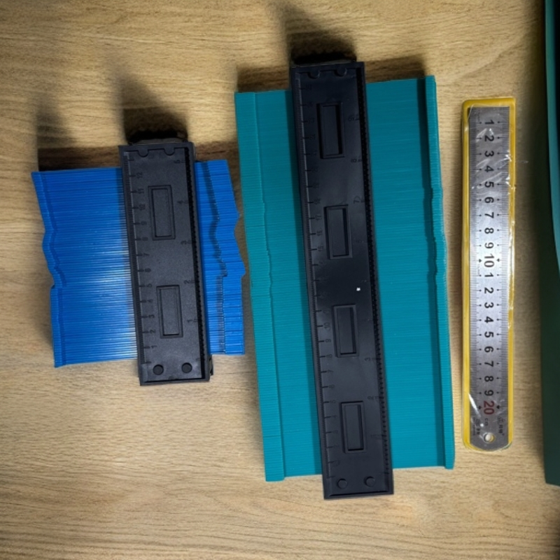 多功能取型器取弧取模器轮廓规木工瓦工装修瓷砖异形弧度测量工具