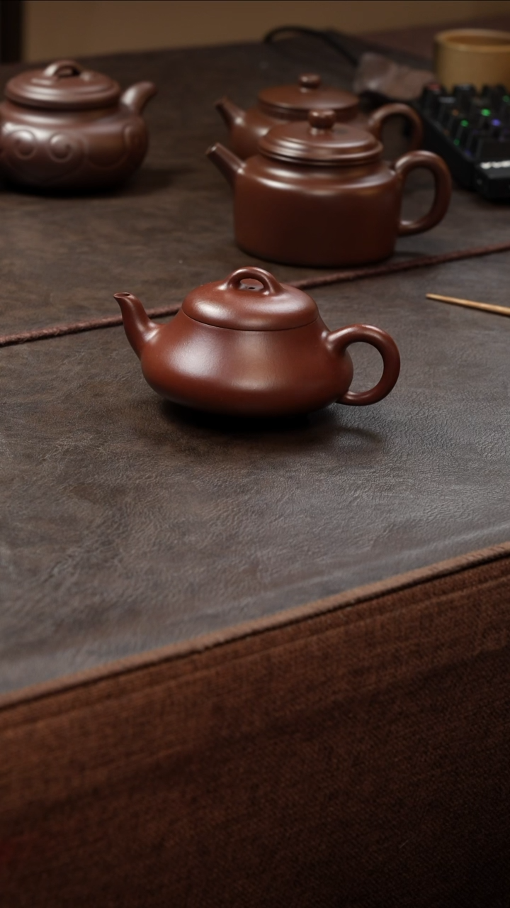 茶壶紫砂壶·15底槽青汉棠150cc