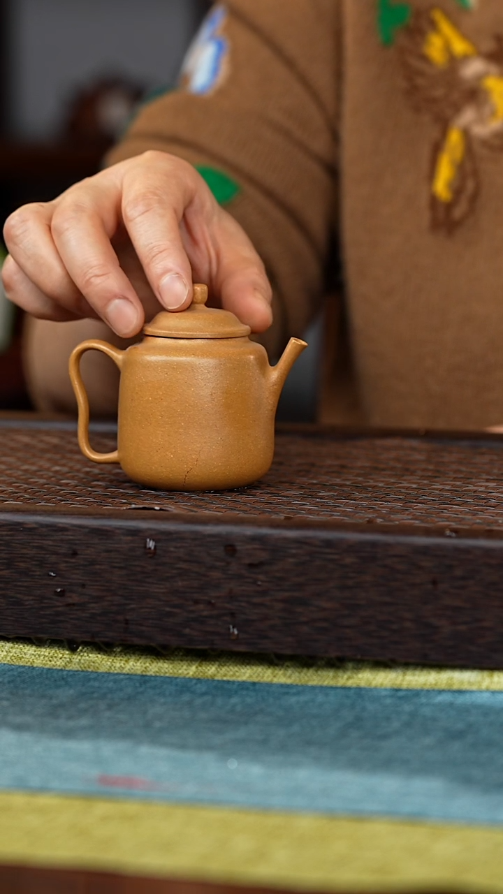 【闪购商品】紫砂茶壶汲直段泥120cc