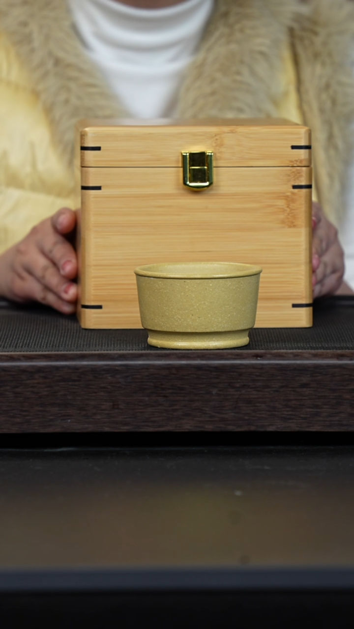 【闪购商品】紫砂茶壶本绿盒子福利+本绿马蹄杯