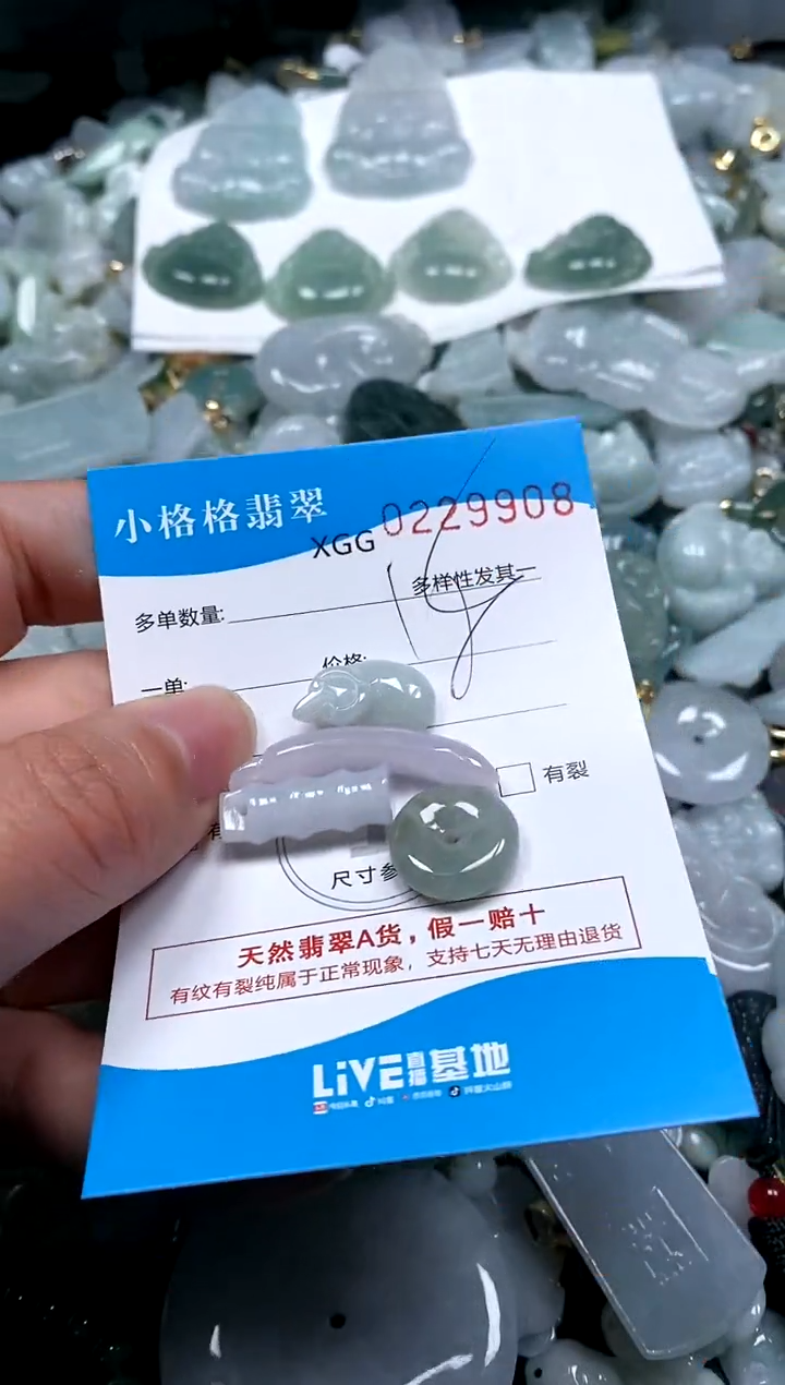 【闪购商品】翡翠颈饰未镶嵌闪购商品0229908