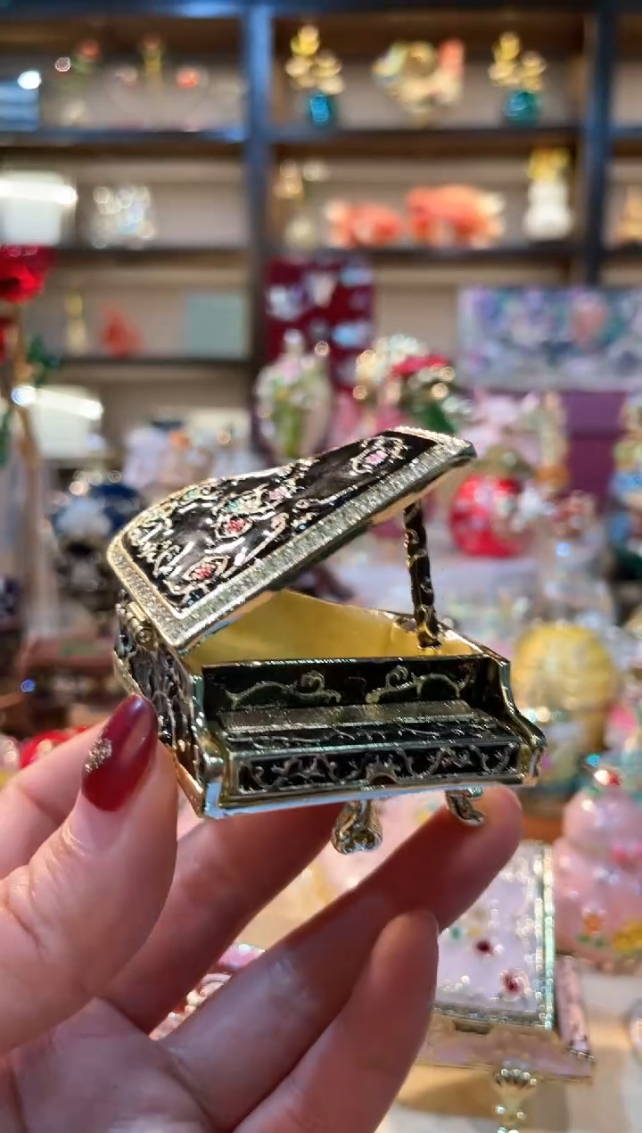 【闪购商品】珐琅彩首饰盒精致