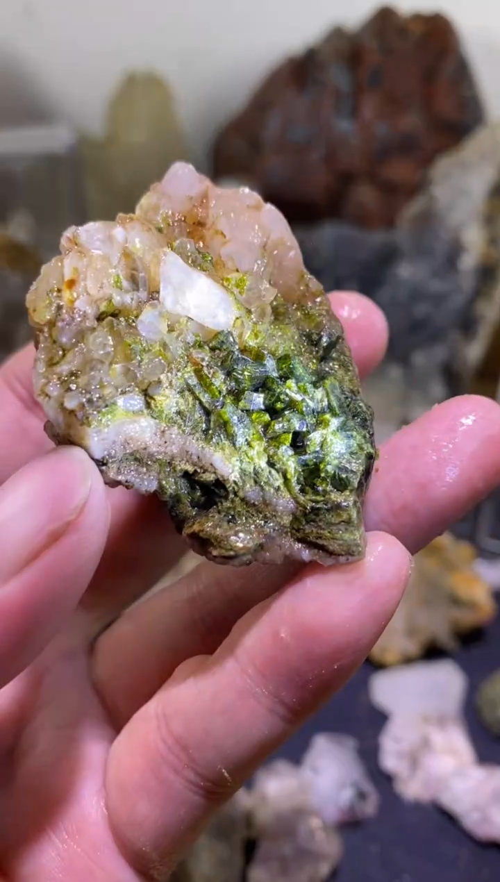 未镶嵌珠宝半成品水晶48号四川美姑超七花园水晶