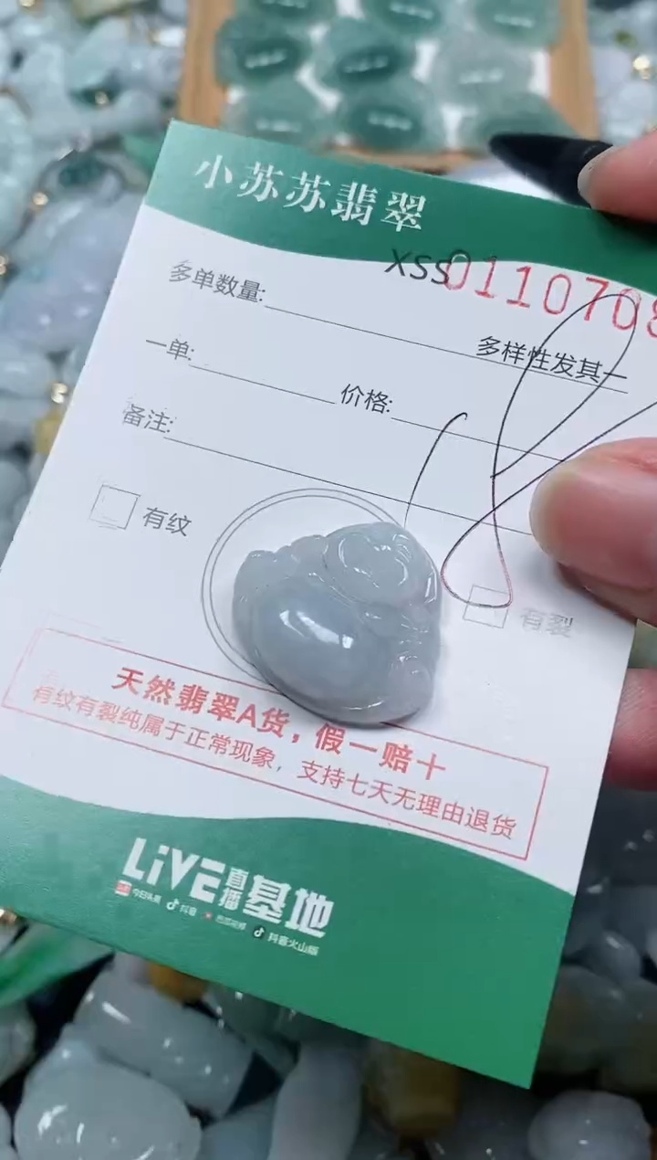 【闪购商品】翡翠颈饰未镶嵌闪购商品0110708