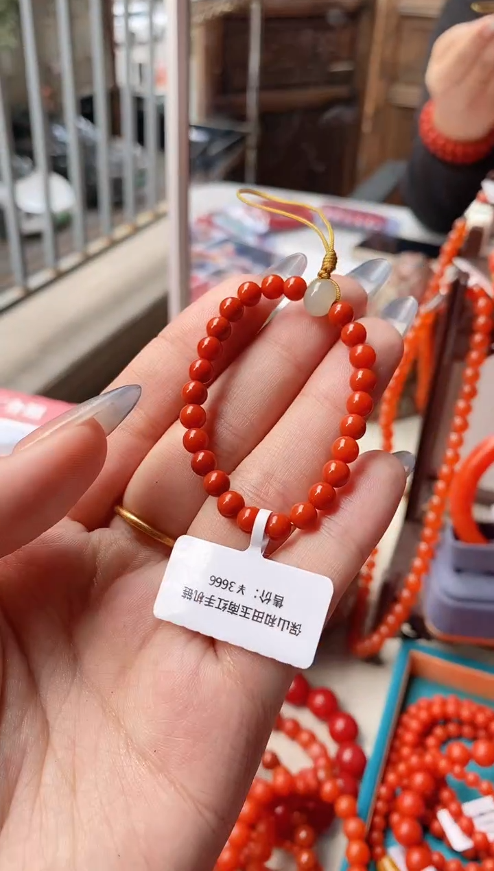 未镶嵌手链南红玛瑙保山南红设计款手机链