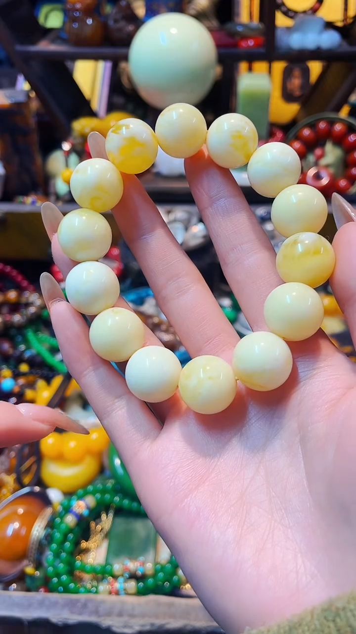 【闪购商品】蜜蜡手串未镶嵌主播推荐主播推荐