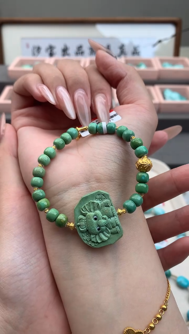 【闪购商品】绿松石手串未镶嵌R21