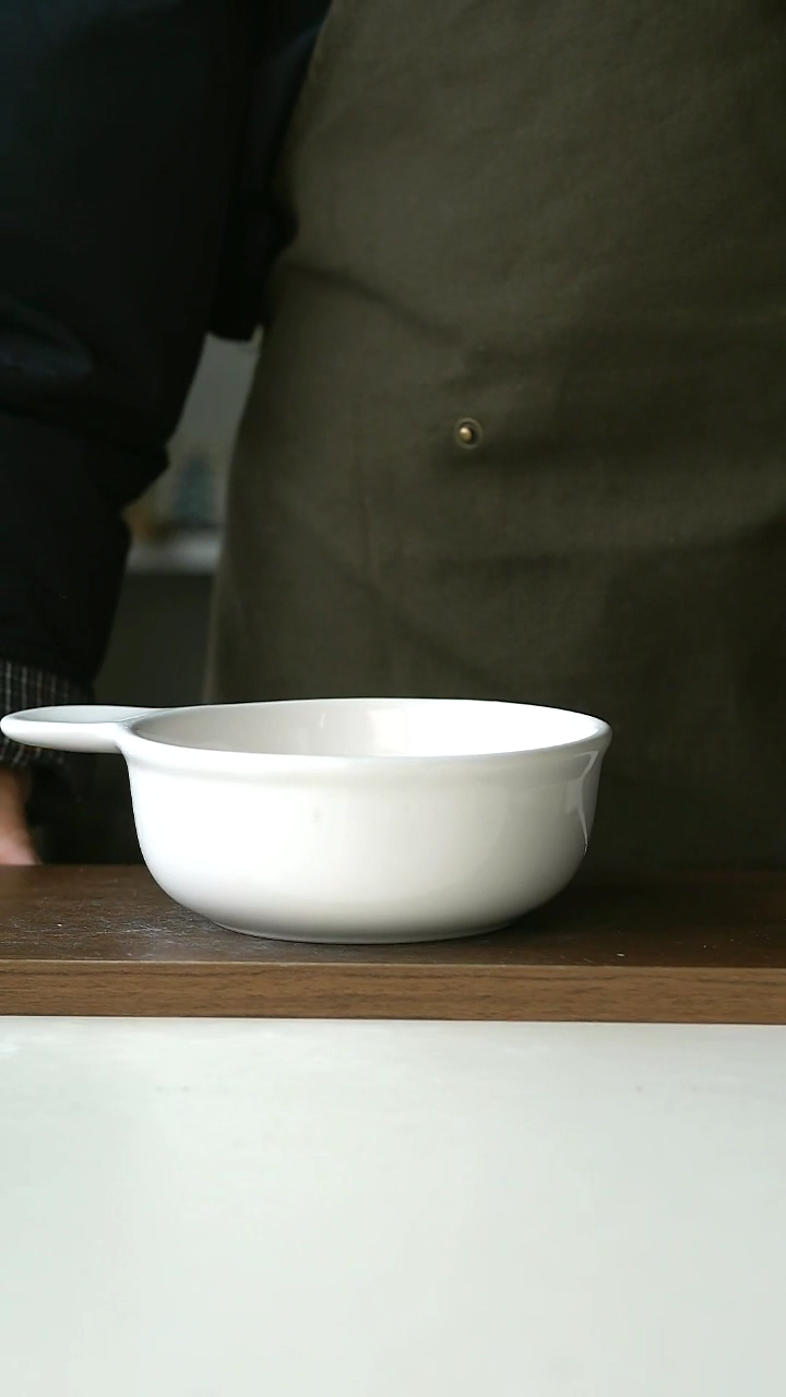 【闪购商品】陶瓷出美国康宁单耳拷碗@4-2@