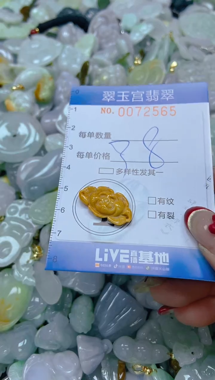 【闪购商品】翡翠颈饰未镶嵌闪购0072565