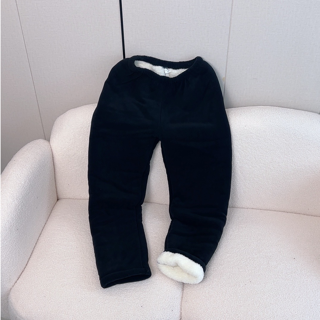 【单件裤子】三层加厚直筒长裤保暖可外穿家居服