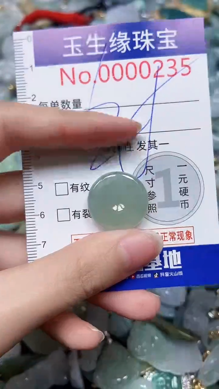 【闪购商品】翡翠颈饰未镶嵌闪购00000235