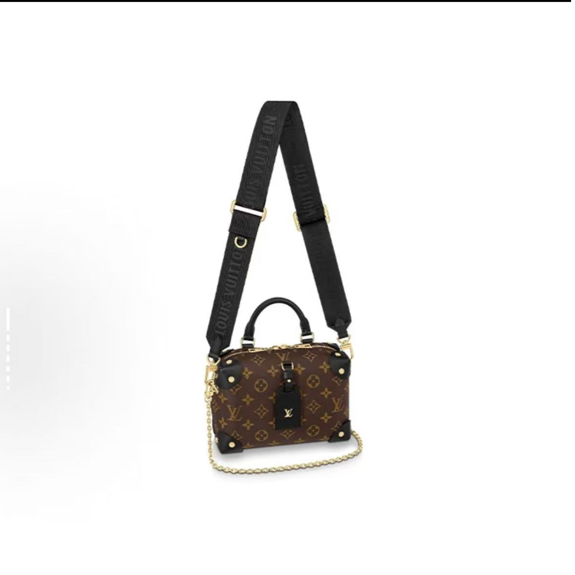 99新 LouisVuitton/路易威登 【达播专属】芯片款软盒子单肩包