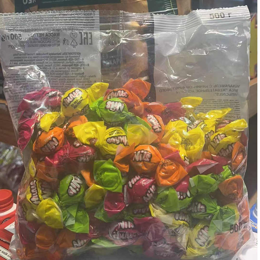 苏贝塔牌尼丽斯水果味夹心奶糖