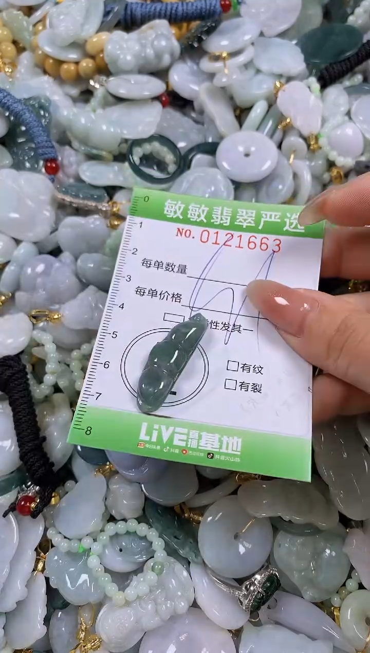 【闪购商品】翡翠颈饰未镶嵌闪购0121663