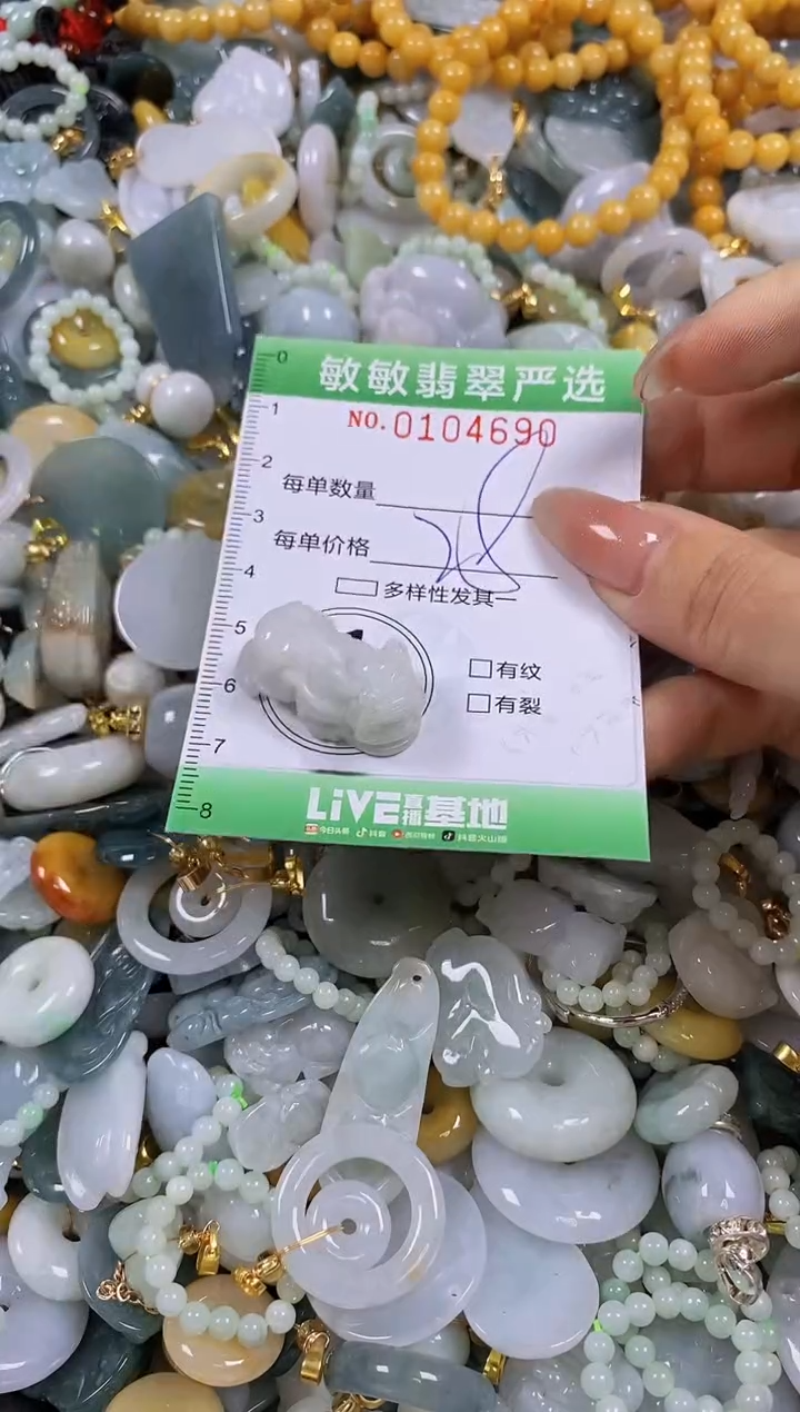 【闪购商品】翡翠颈饰未镶嵌闪购0104690