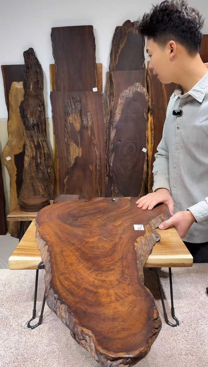 【闪购商品】风车木（黑檀木）尺寸77*48-23*2.2编号716