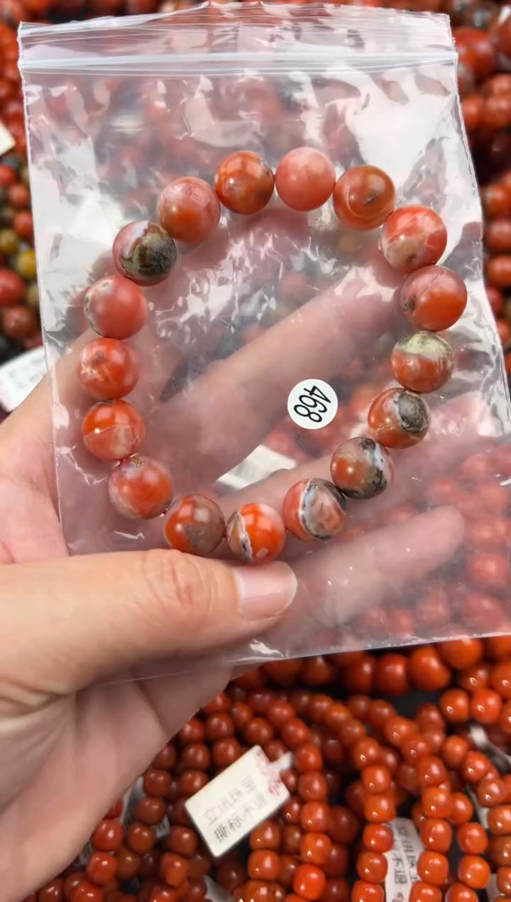 未镶嵌手串南红玛瑙12+