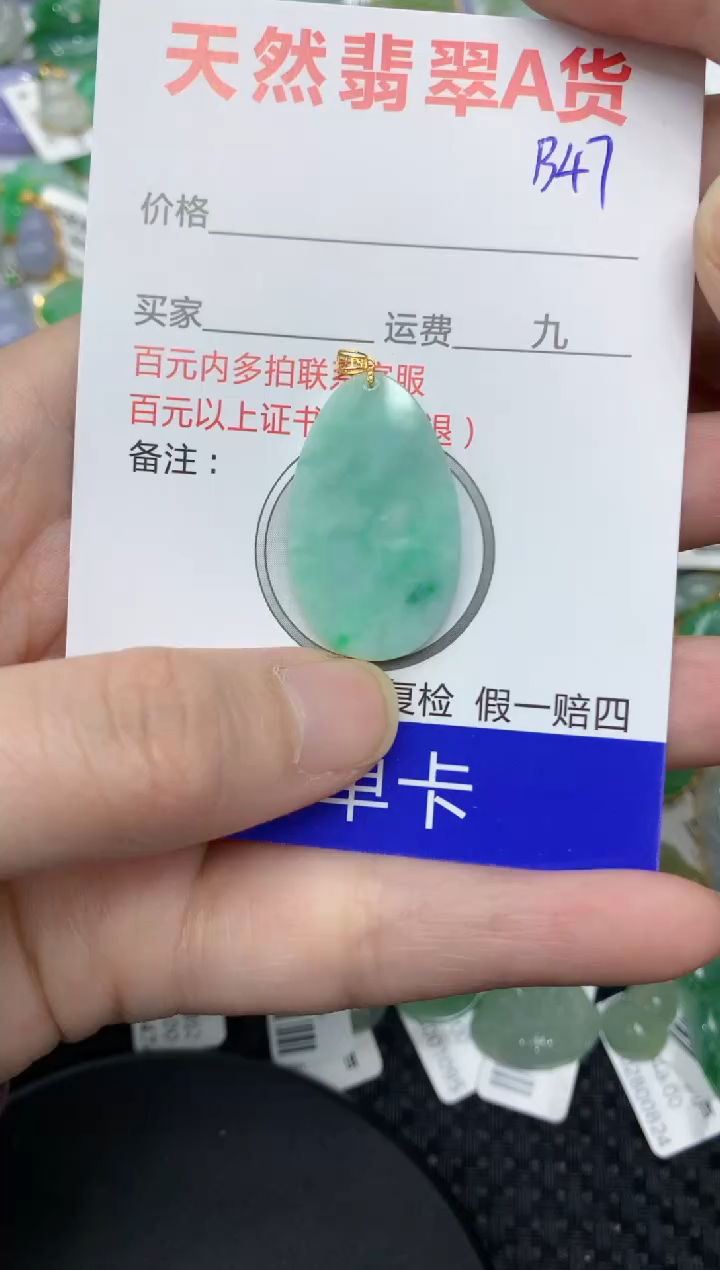 【闪购商品】翡翠颈饰18K金镶嵌11111111111