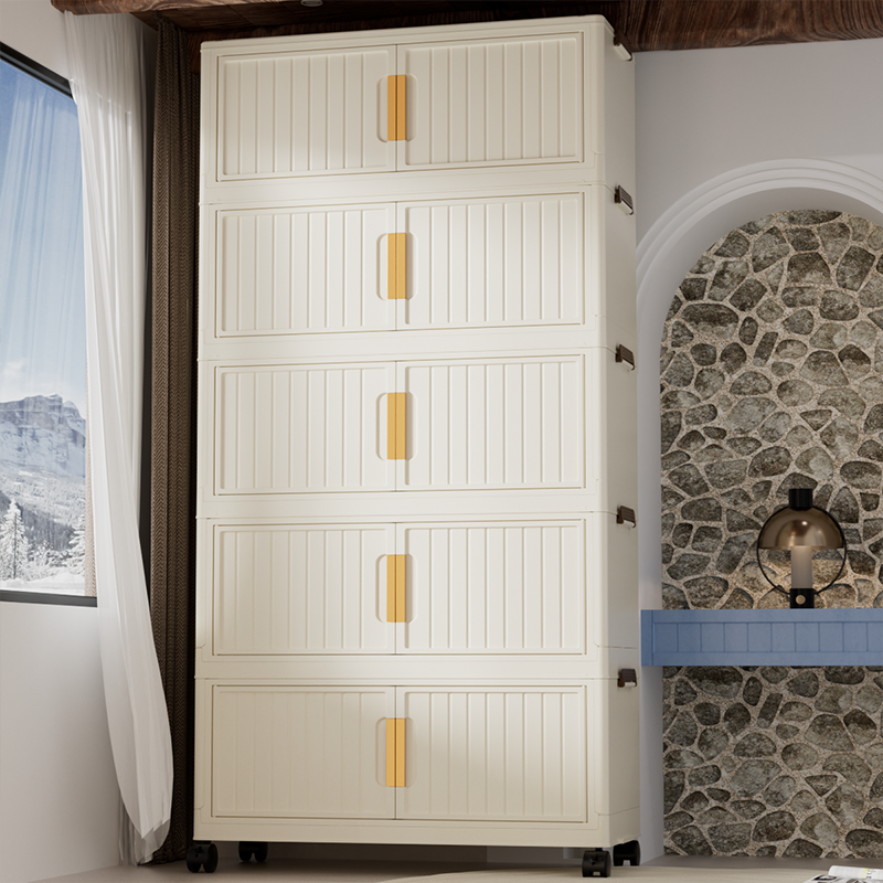 XM（竖纹55面宽拍四层发五层）客厅儿童玩具置物储物柜简约收纳柜