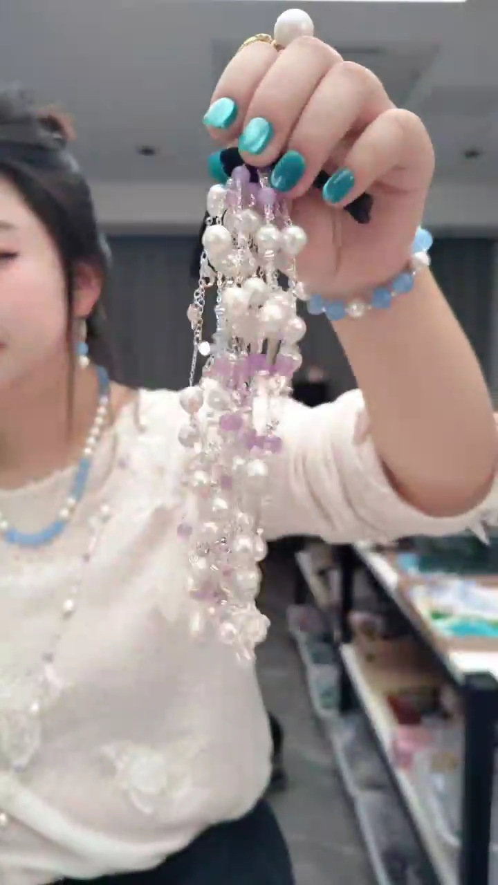 颈饰未镶嵌淡水珍珠1407满天星