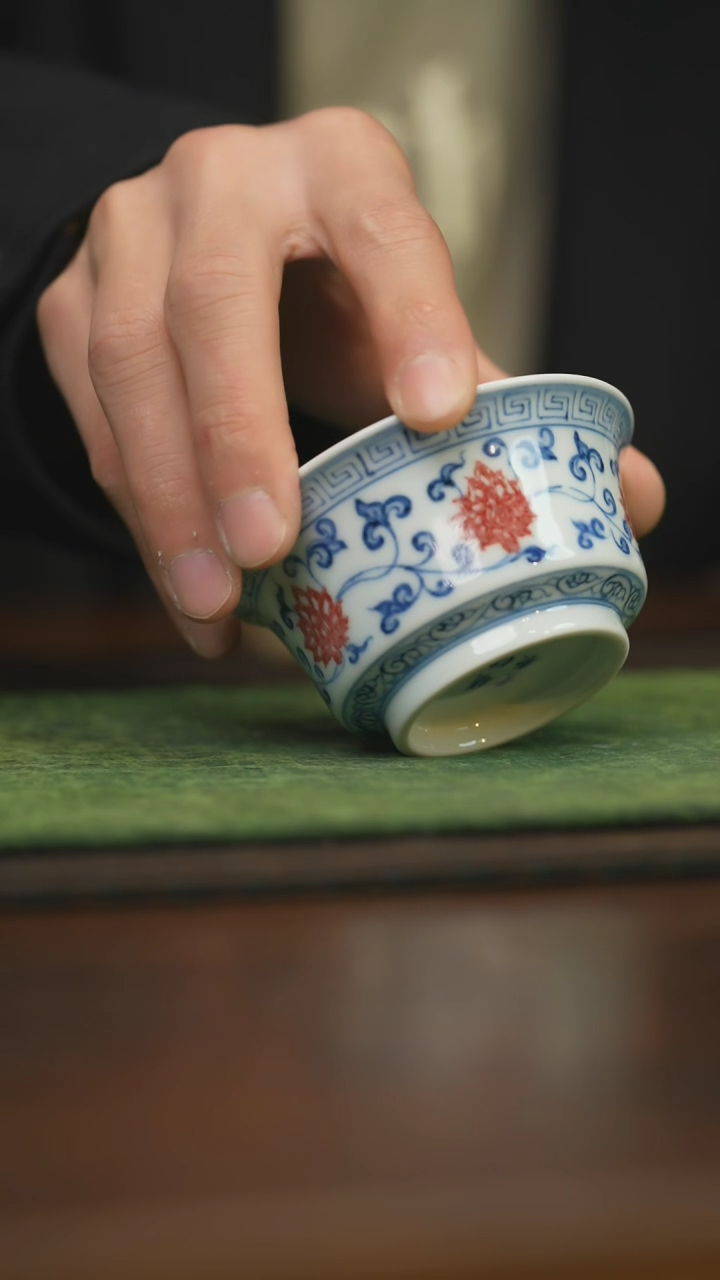 【闪购商品】杯柴窑青花破价福利