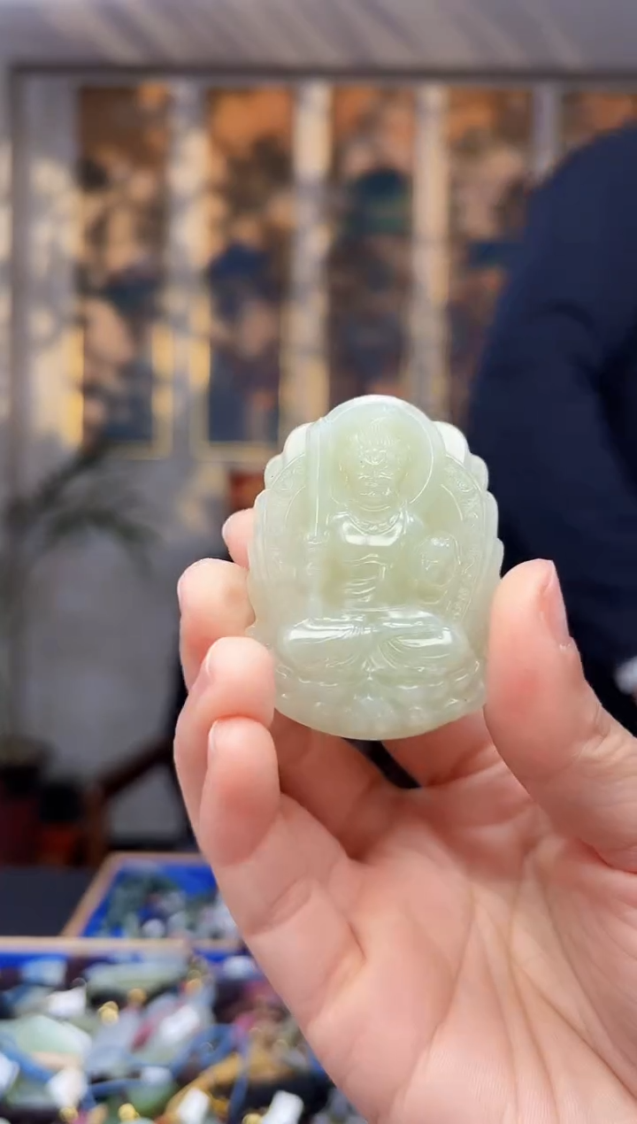 【闪购商品】和田玉挂件未镶嵌拍一发一