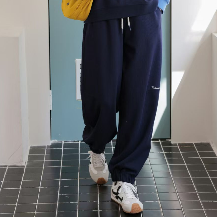 柚丁中长款运动风卫衣秋冬长袖韩版薄款运动长款春秋
