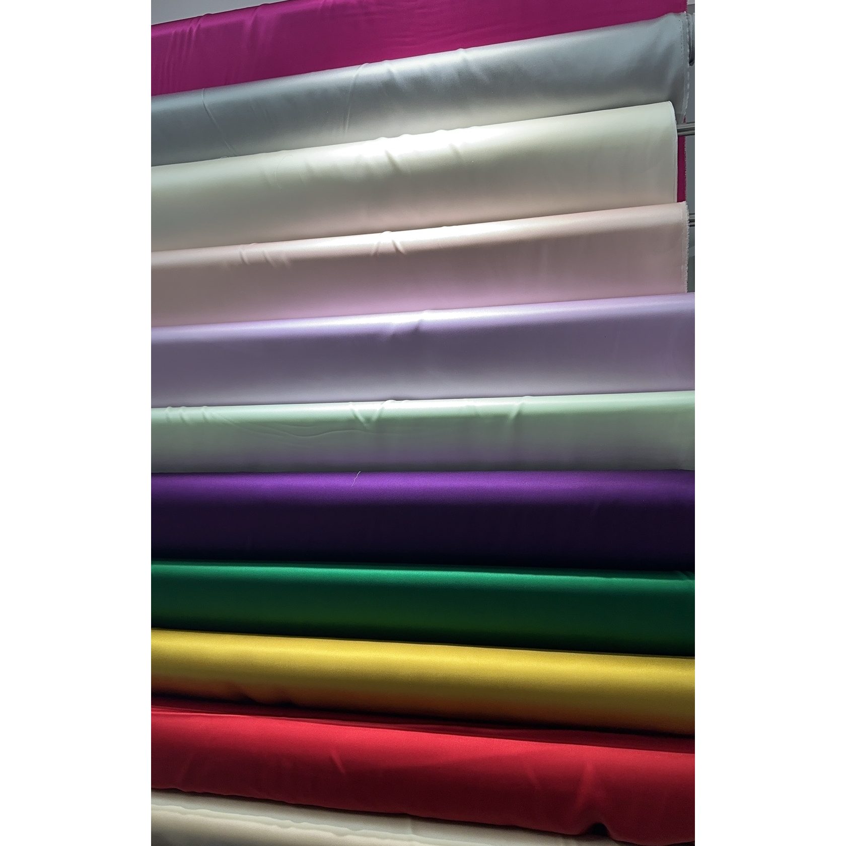 双面重缎30姆米纯色100%桑蚕丝布料定制面料（开裁不退换）