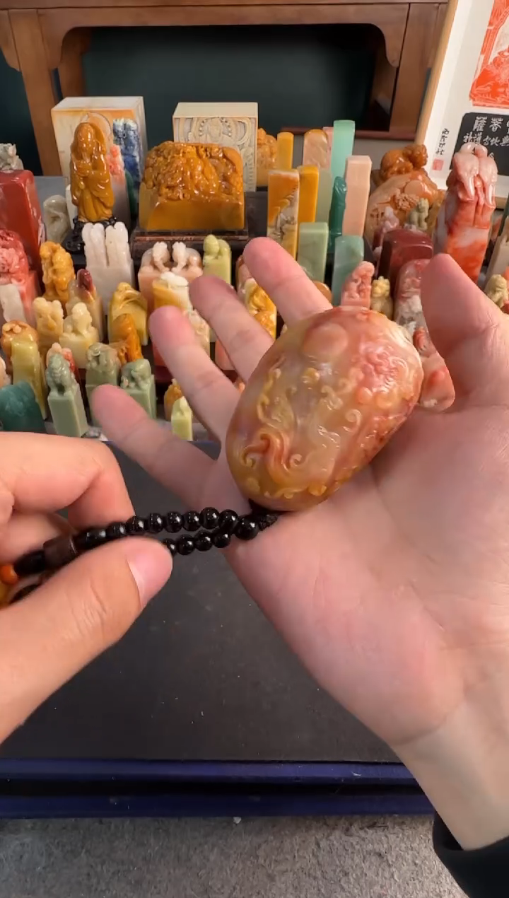 【闪购商品】青田石印石编号编号5384