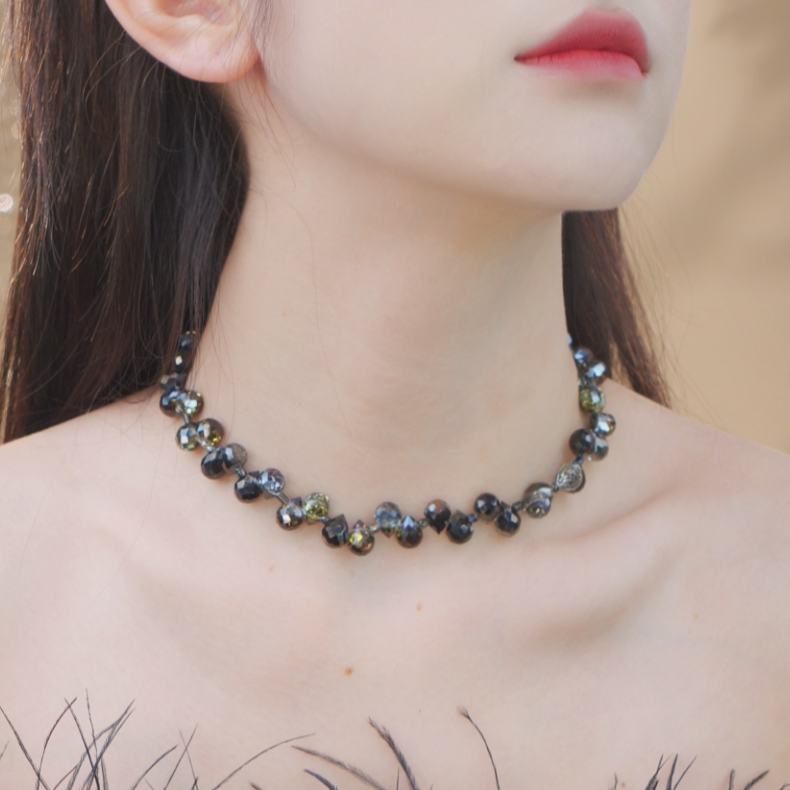 铜合金吊坠 原创新品精致轻奢小众显气质显高级项链2339