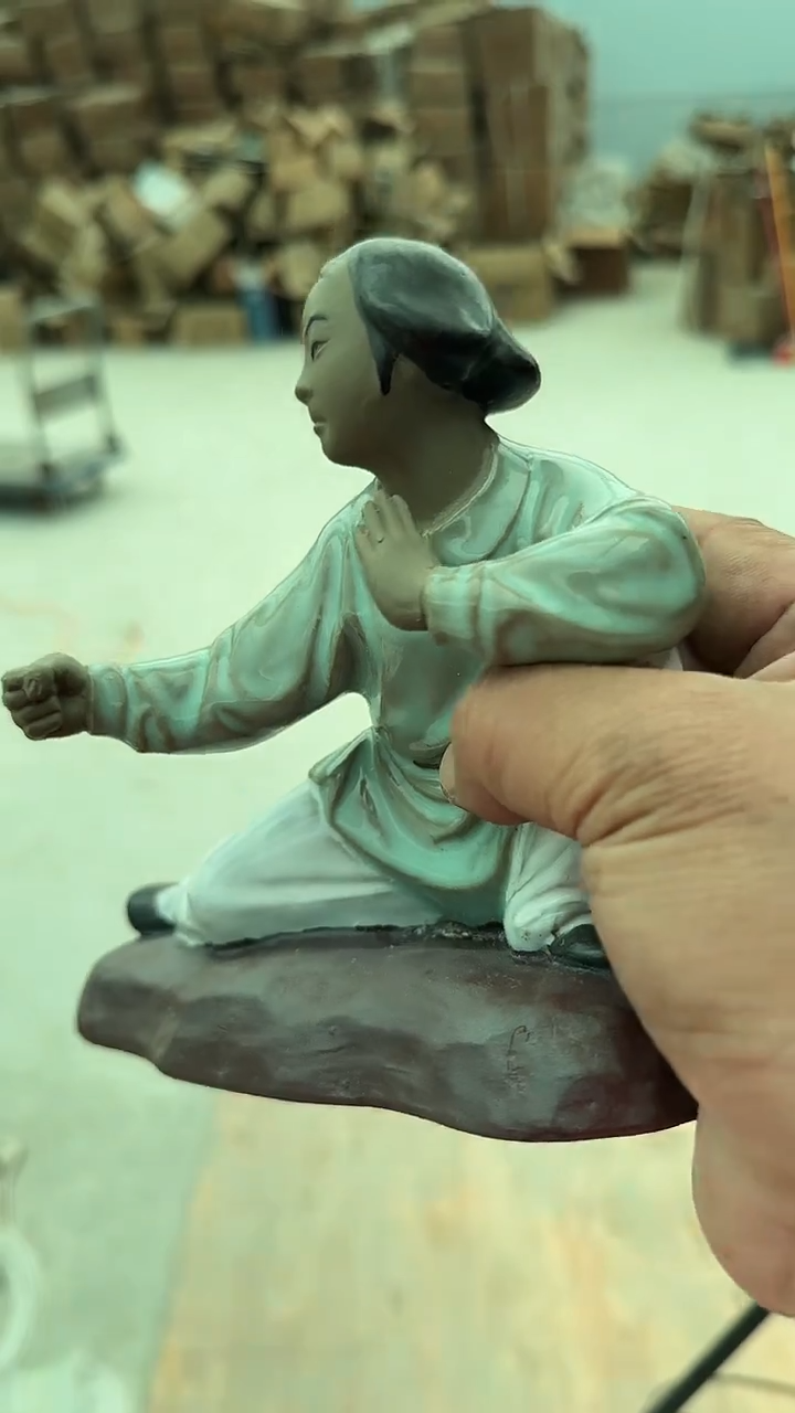 出口创汇陶瓷石湾公仔