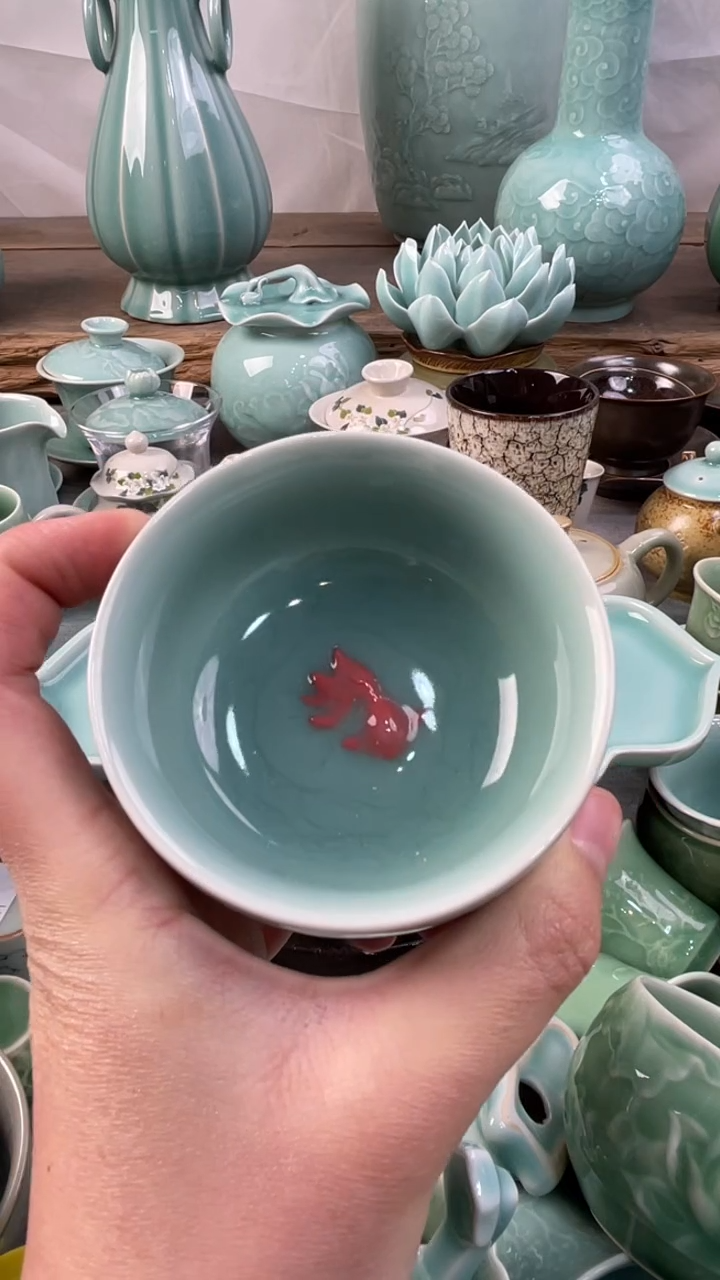 【闪购商品】特价福利 微瑕 慧仙青瓷