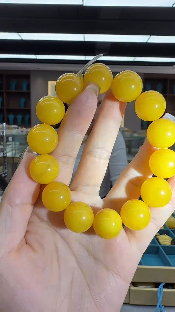 手链琥珀未镶嵌421秒拍号 假一罚三 16mm