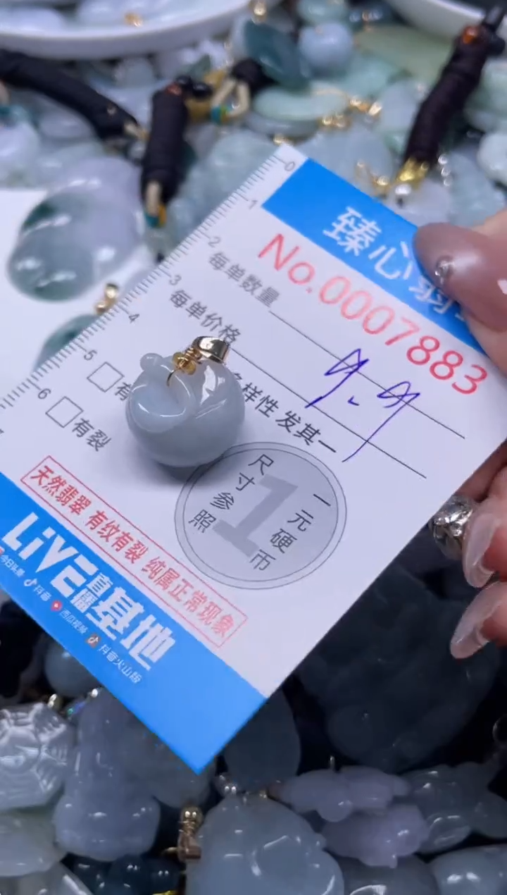 颈饰未镶嵌翡翠7883