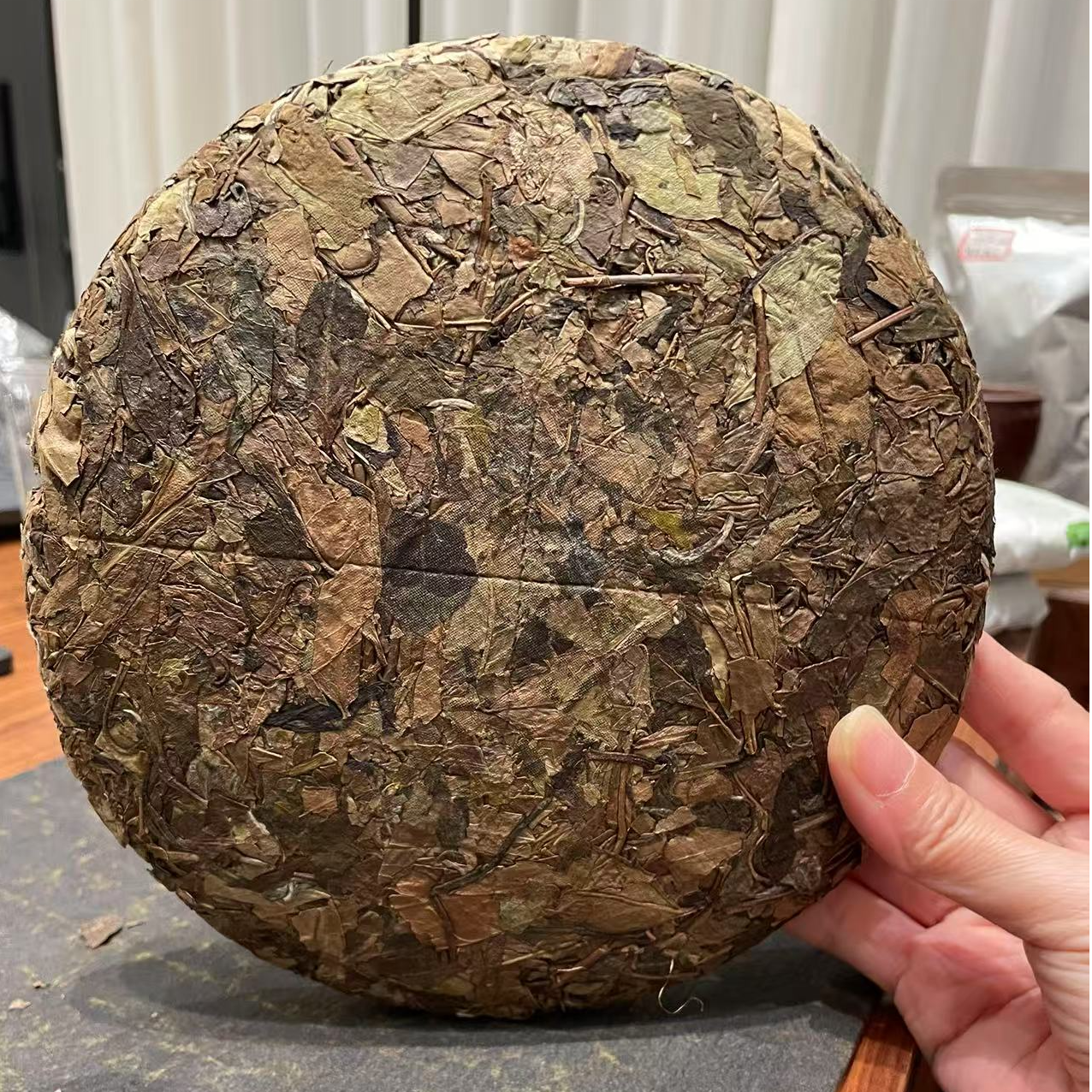 磻溪2017年寒露寿眉饼！冰糖甜！